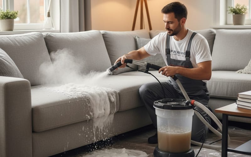 Professional sofa and upholstery deep cleaning service Ahmedabad